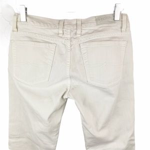 LUCKY BRAND White Straight Jeans Size 6/28